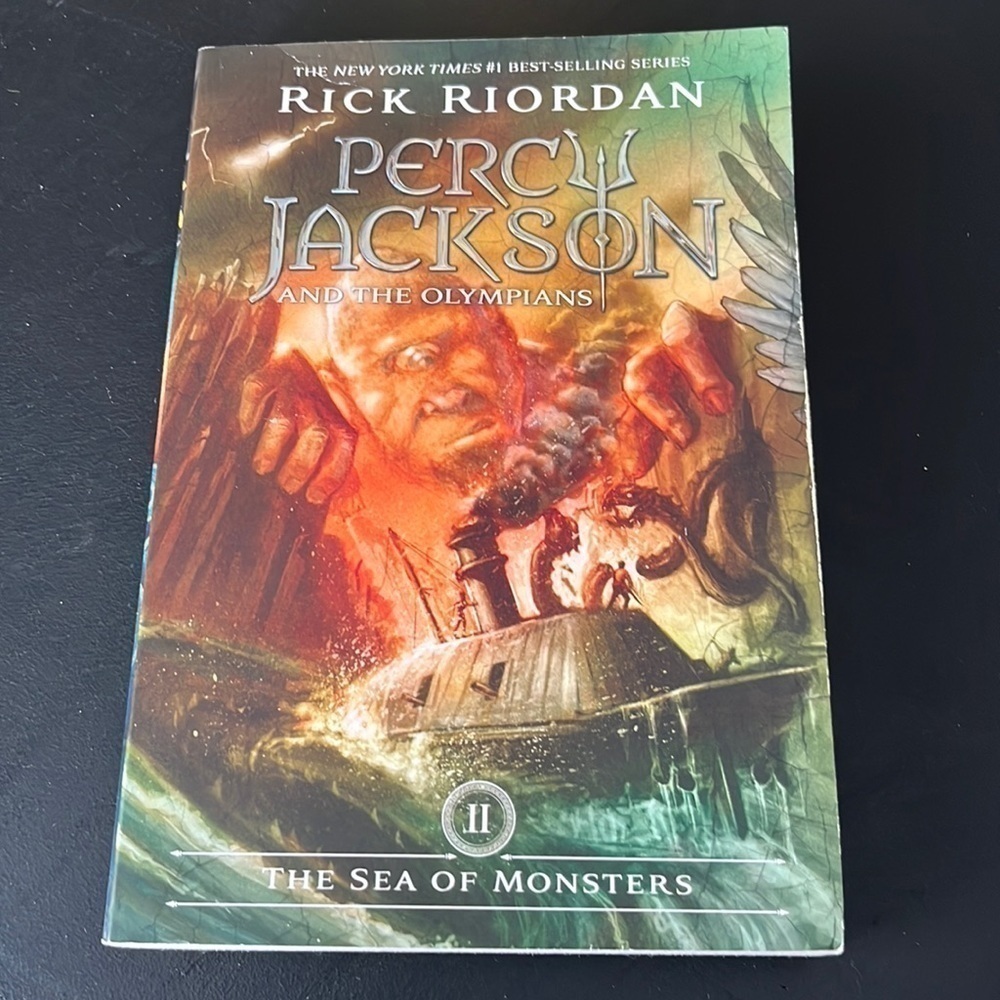 4/$20 Percy Jackson, And The Olympians book 2- the sea of monsters